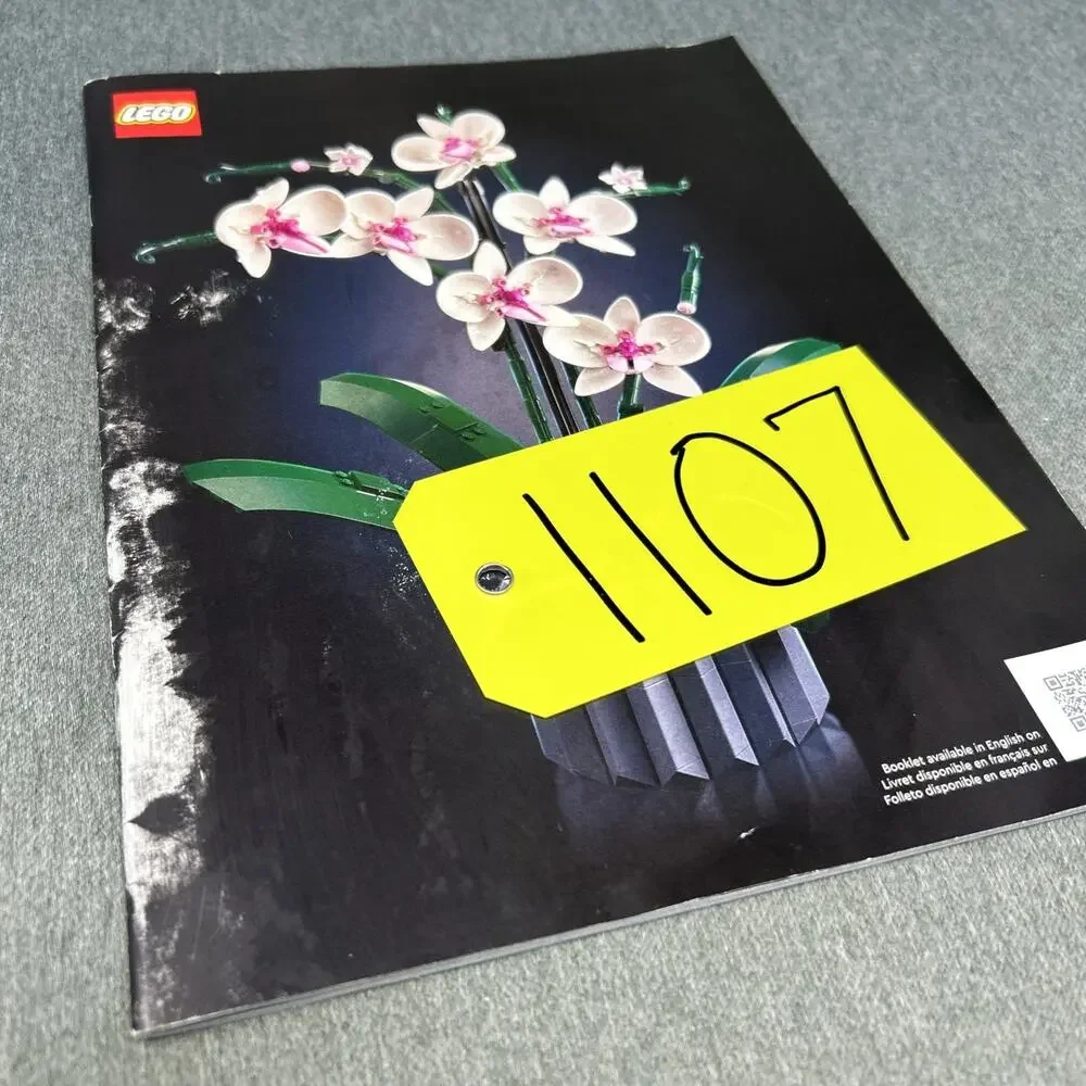 LEGO Icons Orchid 10311 Botanical Collection Instruction Manual Booklet ONLY